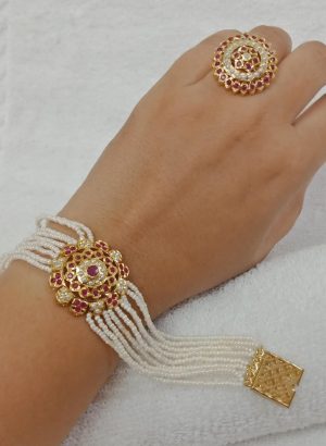 import placeholder for jarat bracelet with pearls